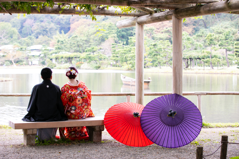 和装×庭園
