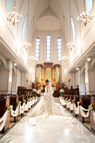 県内最大級の独立チャペルで…♡