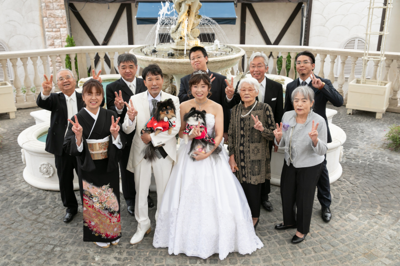 大切なご家族様と記念のお写真を