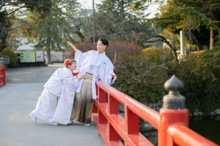 おふたりらしい一枚♡