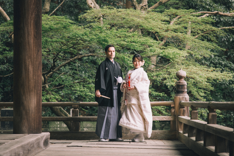 和装庭園ロケーション撮影【妙本寺】