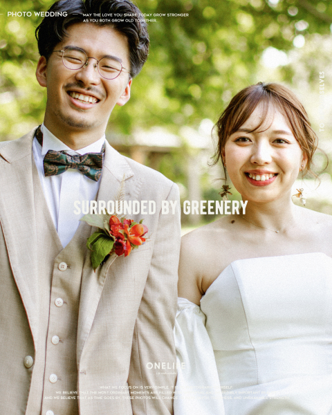 演出しない前撮り。流れていた時間を、そのまま残す【ONELIFE】