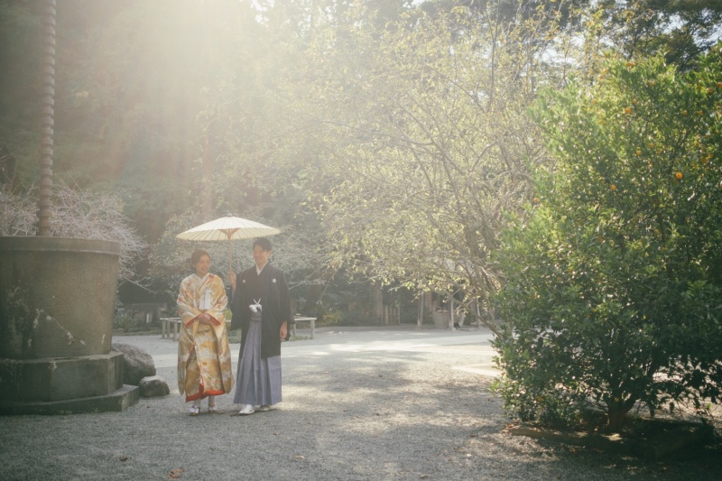 秋冬の結婚写真の「旬」