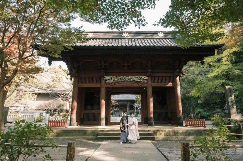 鎌倉・妙本寺での撮影