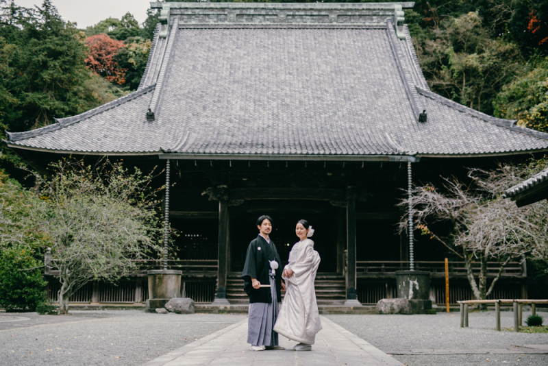 【和装ロケ】11月の妙本寺