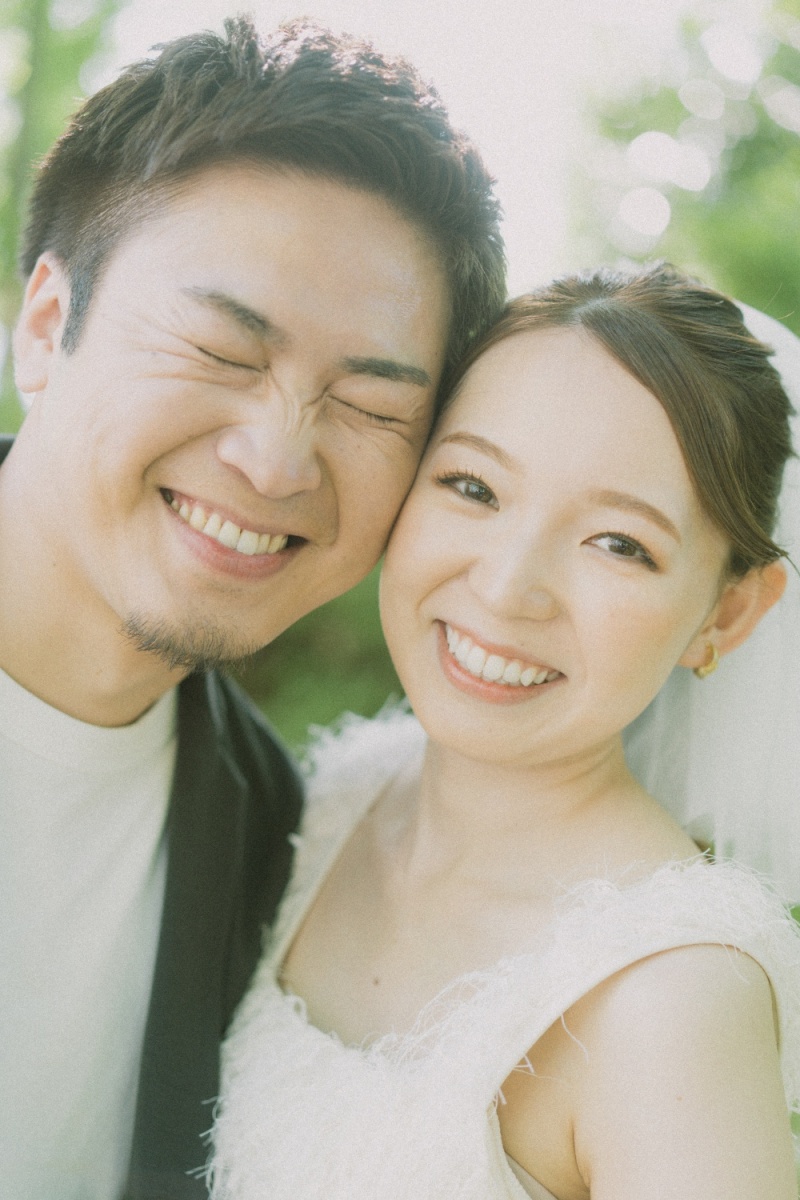 デート気分で撮影を