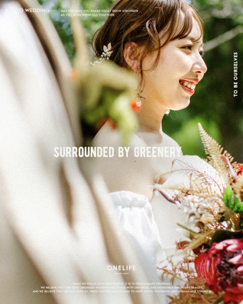 演出しない前撮り。流れていた時間を、そのまま残す【ONELIFE】