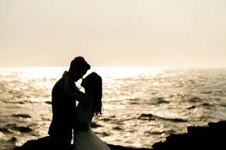 空の移り変わりを感じる