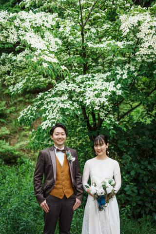 緑に囲まれた風景