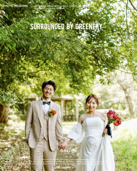 演出しない前撮り。流れていた時間を、そのまま残す【ONELIFE】