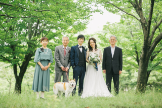 結婚とともに両親へ感謝の気持ちを