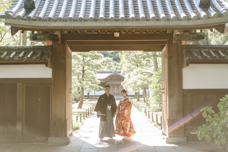 自然あふれる日本庭園