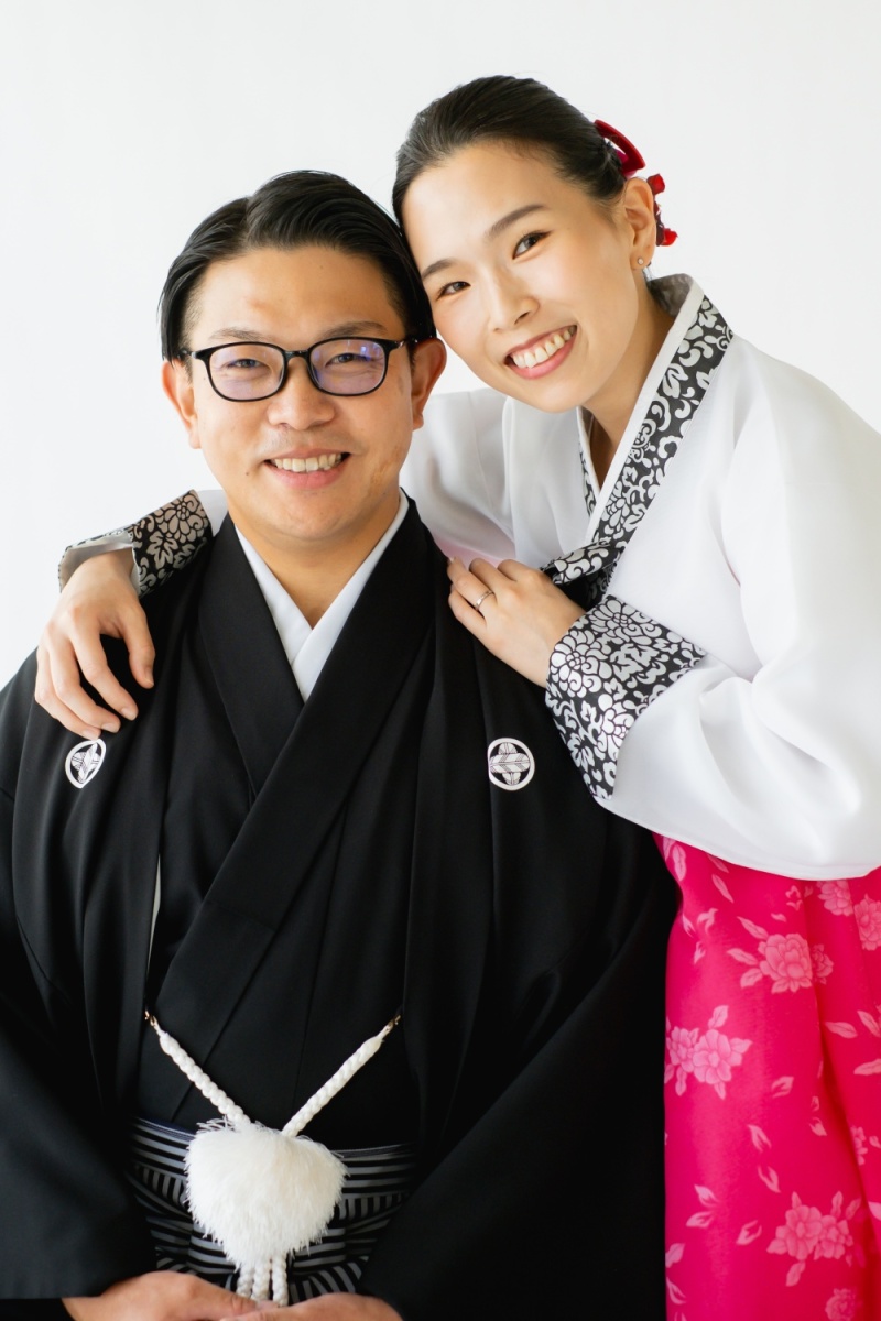 チマチョゴリと羽織袴でスタジオフォト【ONELIFE】