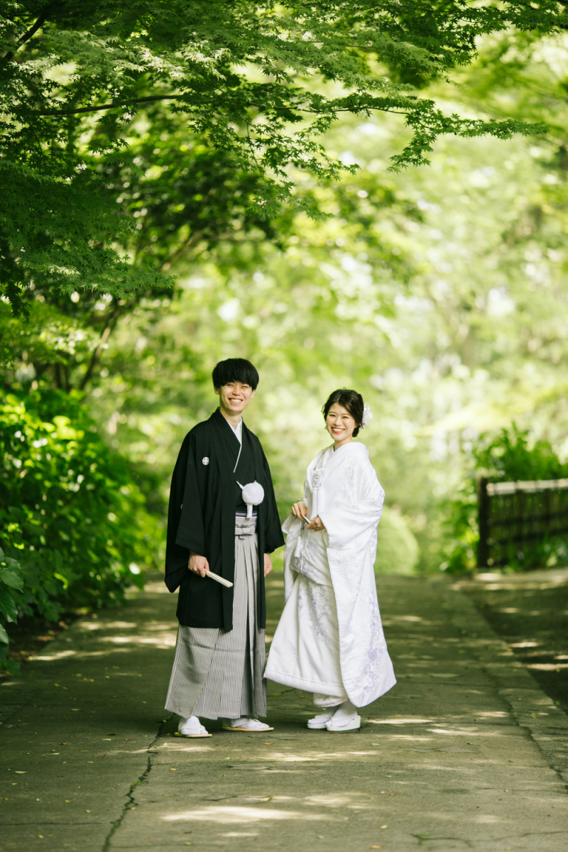【鎌倉和装ロケ】紫陽花の妙本寺