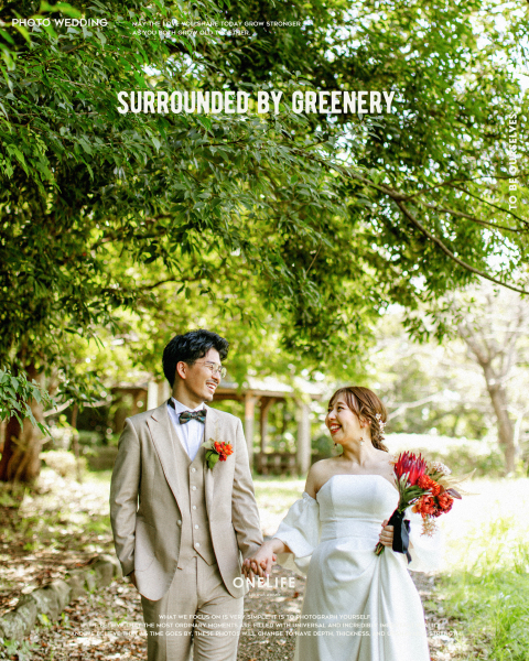 演出しない前撮り。流れていた時間を、そのまま残す【ONELIFE】