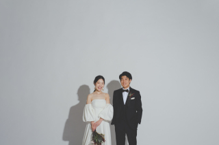 スタジオ撮影はシンプルに