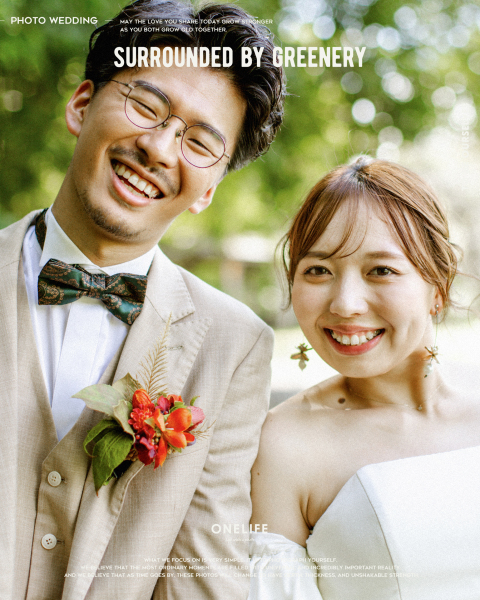 演出しない前撮り。流れていた時間を、そのまま残す【ONELIFE】