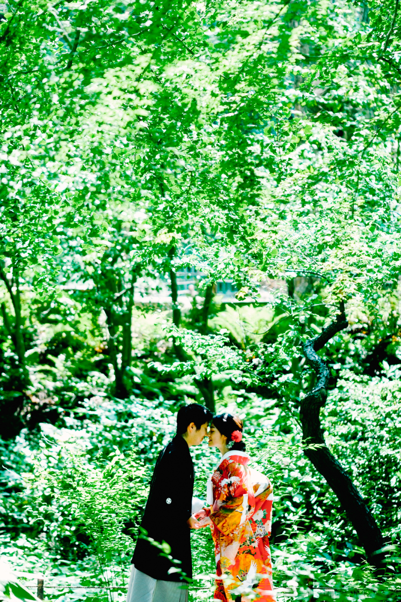 【前撮り写真/横浜三渓園】Green Green