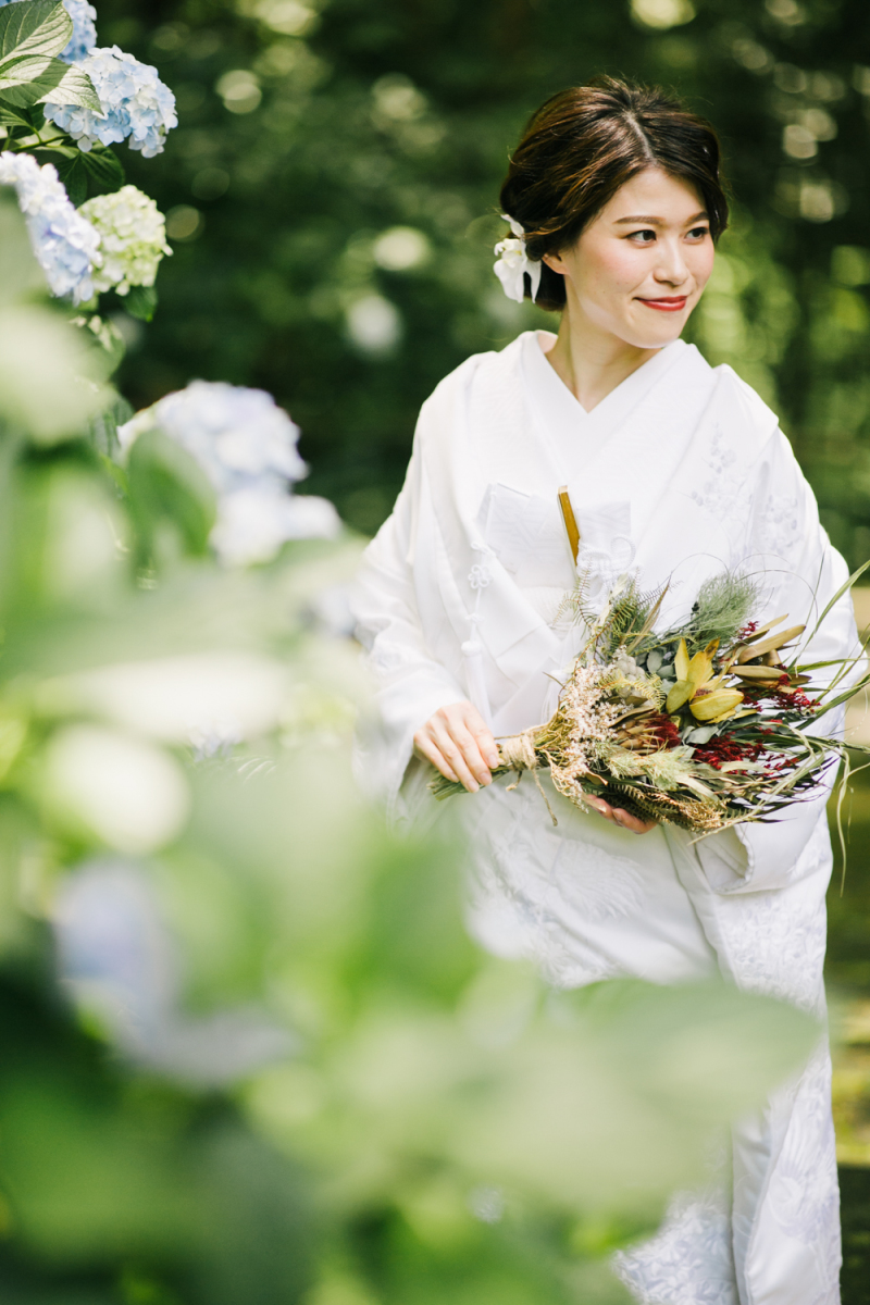 【鎌倉和装ロケ】紫陽花の妙本寺