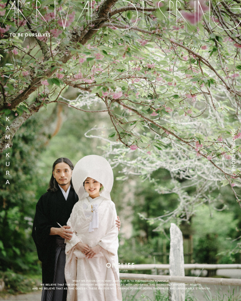 鎌倉・妙本寺で叶える前撮り｜静けさと自然に包まれるロケフォト【ONELIFE】