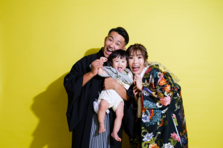 かわいい我が子と一緒に♪