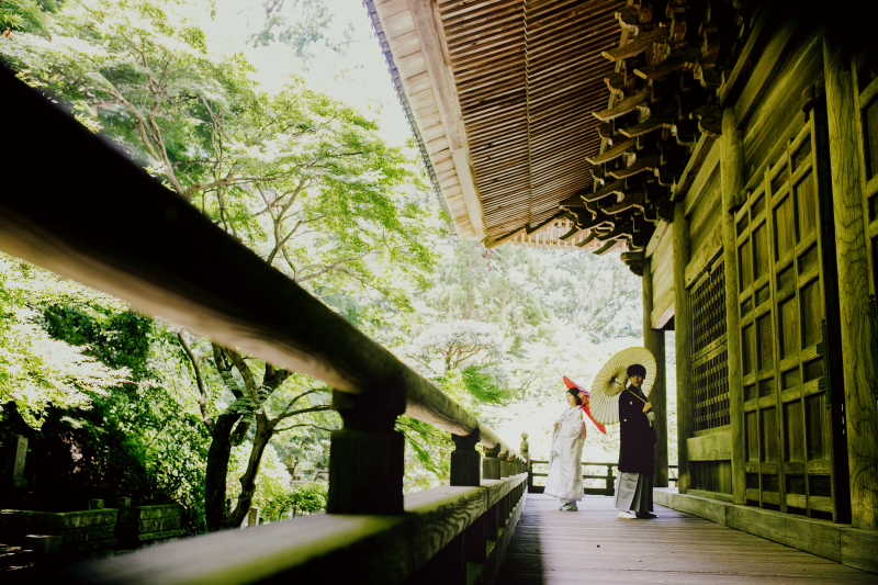 庭園やお寺など和装に映える建造物を背景に！おまかせロケーション撮影【和装編】