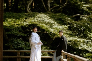 伝統的な衣装と歴史あるお寺で前撮りを【ONELIFE】