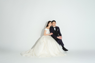 白背景で美しく