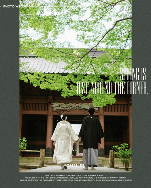 鎌倉・妙本寺で叶える前撮り 新緑と静けさの中で残す、ふたり時間【ONELIFE】