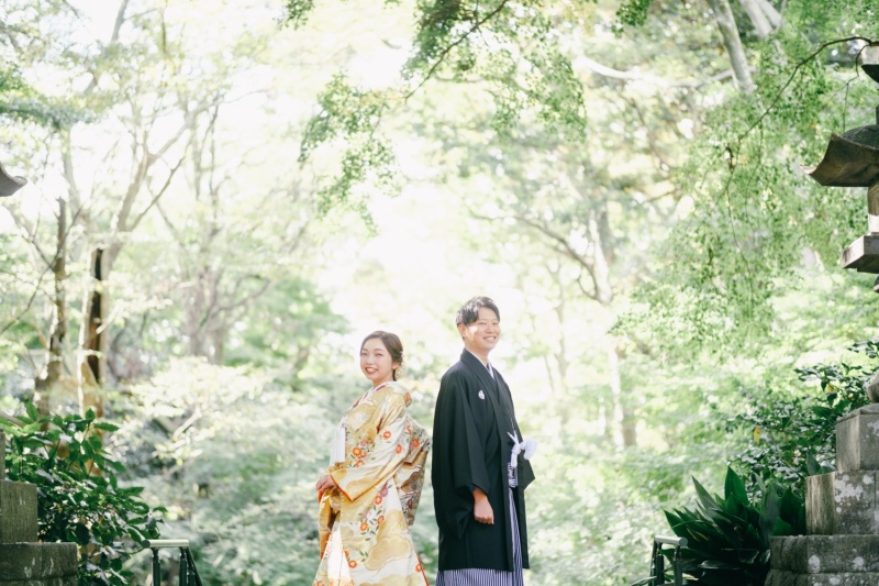 秋冬の結婚写真の「旬」