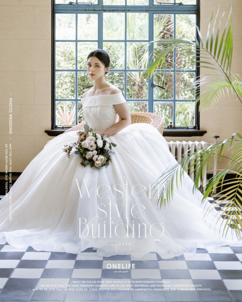 横浜・山手西洋館で残す、クラシカルな前撮り【ONELIFE】