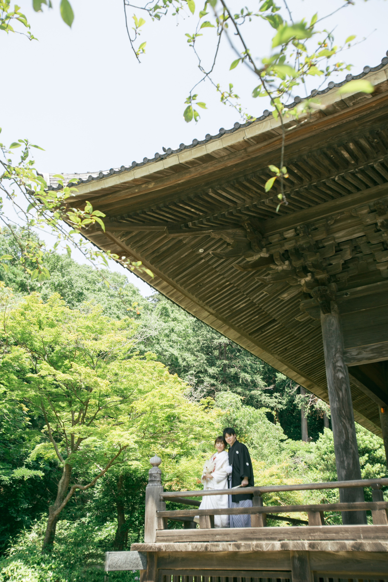 バイク+和装+妙本寺!