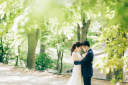 新緑の中で。フォトウエディング