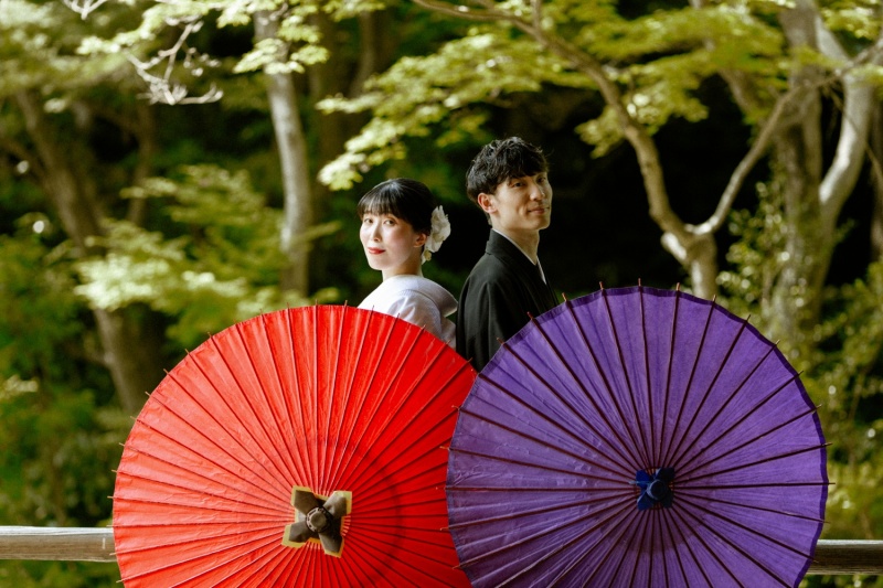 伝統的な衣装と歴史あるお寺で前撮りを【ONELIFE】