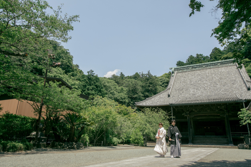バイク+和装+妙本寺!