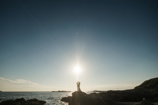 夕日の綺麗な季節になりました