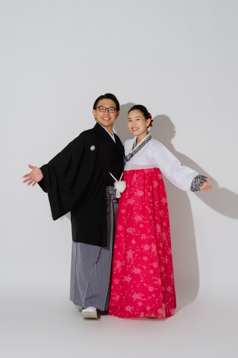 チマチョゴリと羽織袴でスタジオフォト【ONELIFE】