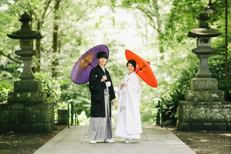 【鎌倉和装ロケ】紫陽花の妙本寺