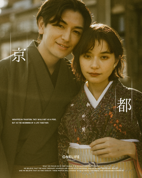 京都の街を歩く、それだけで一枚の物語。【ONELIFE】