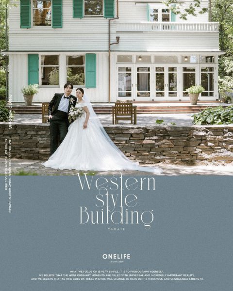 横浜・山手西洋館で残す、クラシカルな前撮り【ONELIFE】