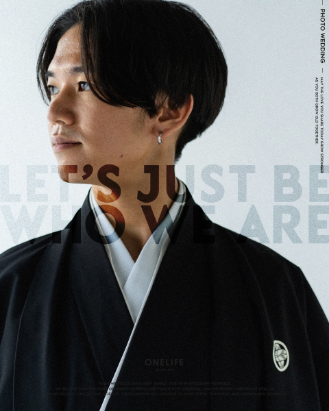 「ただ、ふたりであること。」白無垢と色打掛のスタジオ前撮り【ONELIFE】