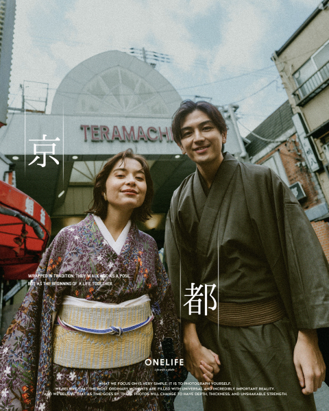 京都の街を歩く、それだけで一枚の物語。【ONELIFE】