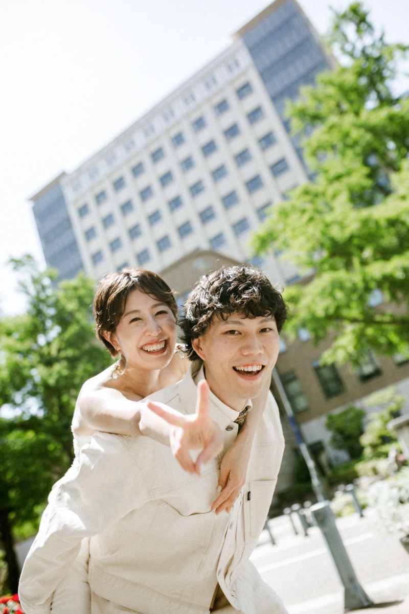 歴史あるみなとみらい街中にて