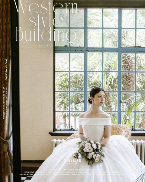 横浜・山手西洋館で残す、クラシカルな前撮り【ONELIFE】