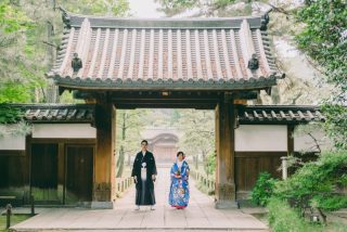 庭園やお寺など和装に映える建造物を背景に！おまかせロケーション撮影【和装編】