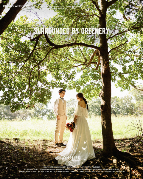 演出しない前撮り。流れていた時間を、そのまま残す【ONELIFE】