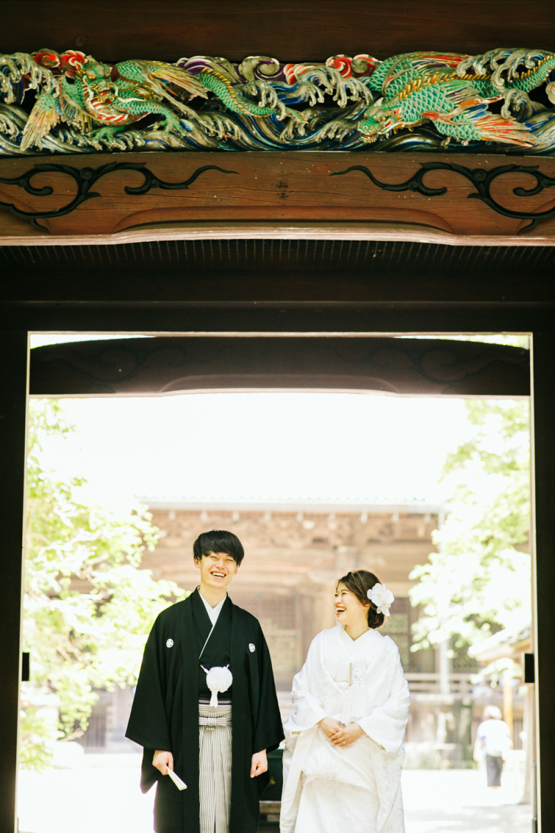 【鎌倉和装ロケ】紫陽花の妙本寺