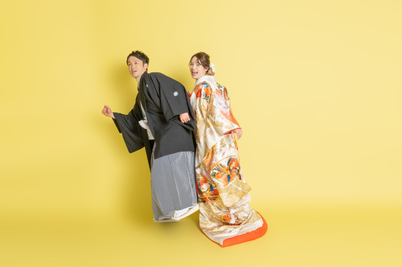 和装を２着楽しむ！