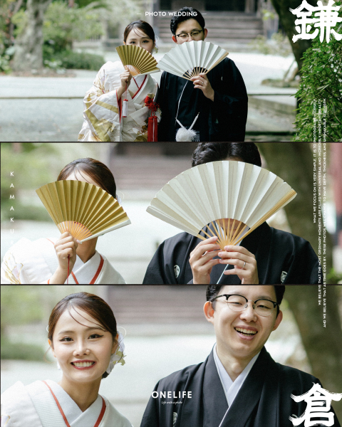 鎌倉・妙本寺で残す、静謐な和装前撮り【ONELIFE】