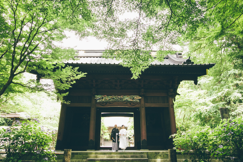 憧れの和装撮影【妙本寺】